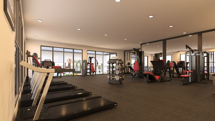 Fitness centre at Magnolia Delight